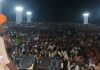 रेकॉर्ड ब्रेक गर्दीत, इंदुरीकर महाराजांचा कीर्तन सोहळा संपन्न.
