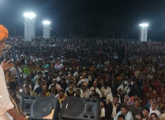 रेकॉर्ड ब्रेक गर्दीत, इंदुरीकर महाराजांचा कीर्तन सोहळा संपन्न.