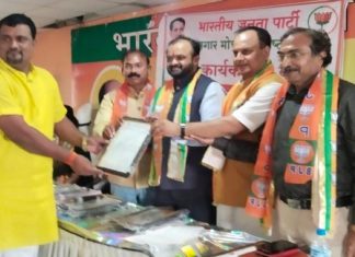 उमेश बोढेकर चंद्रपूर, वणी, आर्णी लोकसभा क्षेत्राच्या कामगार मोर्चा संयोजक पदी.