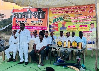ग्रामीण भागात मोठ्या क्रीडा स्पर्धा घेऊन खेळाडूंना व्यासपीठ उपलब्ध करून देणे गरजेचे –संजय खाडे