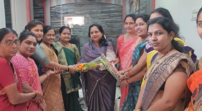 श्री धनलक्ष्मी नागरी सहकारी पतसंस्थेच्या अध्यक्षपदी सीमा विजय चोरडिया.