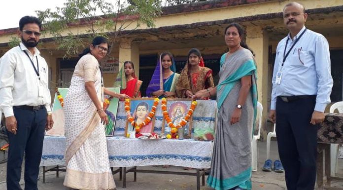 जनता विद्यालय वणी येथे महिला शिक्षण दिवस साजरा.