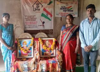 मानकी येथे स्वामी विवेकानंद व राजमाता जिजाऊ जयंती साजरी.