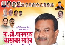 मा. वामनराव कासावार यांना अंकुश माफुर कडून वाढदिवसाच्या हार्दिक शुभेच्छा