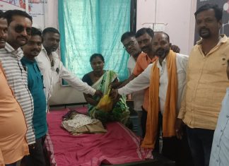 मुख्यमंत्री एकनाथ शिंदे यांचा वाढदिवस मारेगावात साजरा.