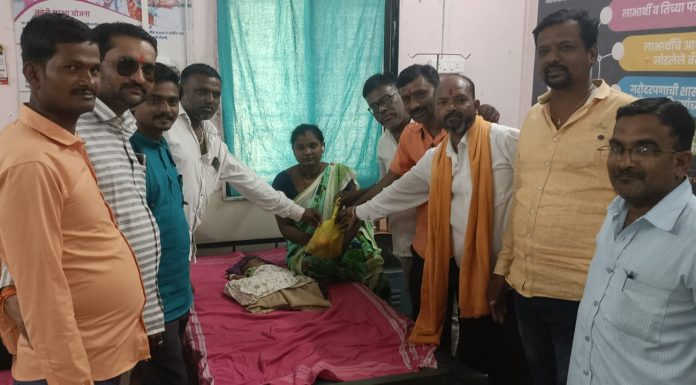 मुख्यमंत्री एकनाथ शिंदे यांचा वाढदिवस मारेगावात साजरा.