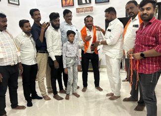 शिंदे गट शिवसेना उप तालुका प्रमुख शिरीष अवताडे यांचा (उबाठा) गटात प्रवेश.