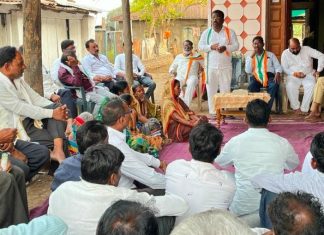 संजय खाडे यांची काँग्रेस उमेदवार विजयासाठी साठी प्रचारात आघाडी.