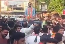 वरोरा, भद्रावतीत सुनील शेट्टी तर आज वणीत रविना टंडन.