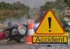 पीकउप व दुचाकीची समोरासमोर धडक, दुचाकीस्वार जागीच ठार.