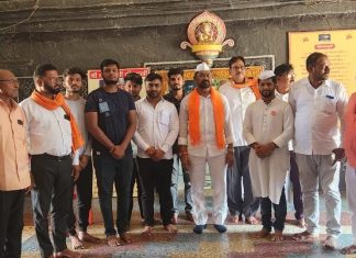 आदित्य ठाकरे यांच्या वाढदिवशी श्री रंगनाथ स्वामी मंदिरात अभिषेक व पूजन.