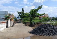 पावसाळा आणि सांडपाण्याच्या नालीचे खोदकाम…