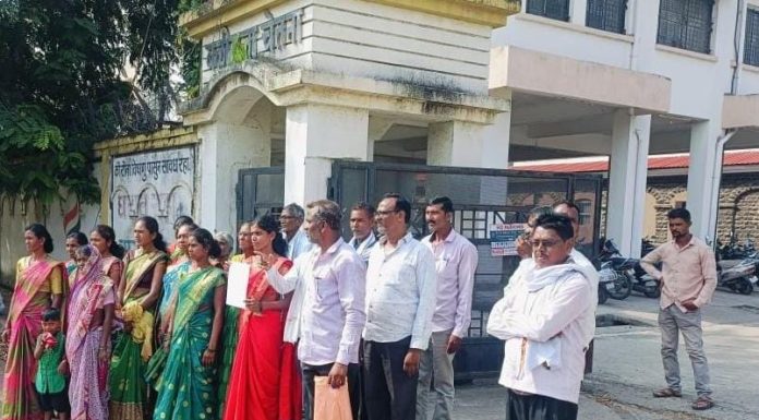 गौराळा येथील नागरिकांचा विधानसभेच्या निवडणुकीवर बहिष्कार.