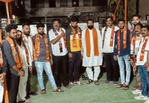 वणीच्या जैन लेआऊट मधील युवकांचा शिवसेना ( ऊ बा ठा) गटात प्रवेश….