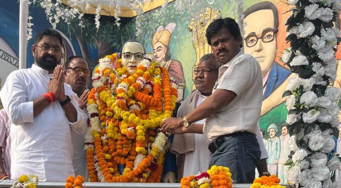 महापरिनिर्वाण दिनी डॉ.बाबासाहेब आंबेडकर यांना आमदार संजय देरकरांचे अभिवादन…