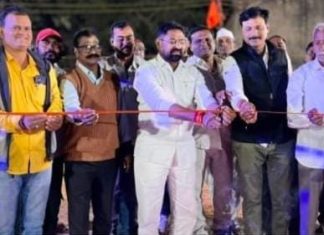 नवरगाव येथे कबड्डीच्या खुल्या सामान्यांचे आ. संजय देरकरांच्या हस्ते थाटात उद्घाटन