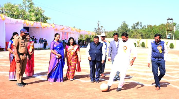 मार्कण्डेय पोदार लर्न स्कूलमध्ये क्रीडा संमेलन संपन्न.