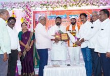 जगन्नाथ महाराज स्थापना दिवस सोहळ्यात आमदार संजय देरकर यांचा सत्कार.