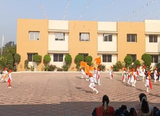 मार्कंडेय पोदार लर्न स्कूल, वणी येथे प्रजासत्ताक दिन साजरा.