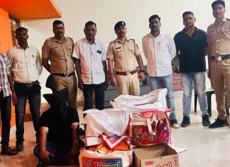 बंदी असलेल्या जीवघेणा सुगंधित तंबाखू साठा जप्त करण्यात वणी पोलिसांना यश.