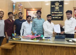 वर्षातुन 180 दिवस पाणी पुरवठा कर 365 दिवसांचा वरून दंड आणि व्याज युवासेनेचा वणी नगर परिषद मुख्याधिकारी यांना असहकार आंदोलनाचा इशारा..