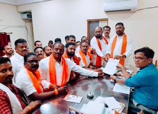 कृषिमंत्री माणिकराव कोकाटे यांचा शेतकरी विरोधी वक्तव्याचा वणी विधानसभा शिवसेनेच्या वतीने तीव्र निषेध.