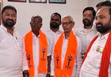 वणी तालुक्यातील सहकार क्षेत्रातील प्रसिद्ध नामांकित व्यक्तिमत्त्वांचा शिवसेनेत प्रवेश.