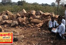 लोधा सोलर प्लांट विरोधात अडेगावच्या शेतकऱ्यांचा तीव्र संताप.