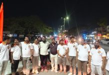 शिवसैनिकांची रायगड वारी, वणी वरुन रवाना.