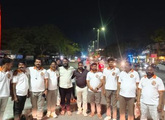 शिवसैनिकांची रायगड वारी, वणी वरुन रवाना.