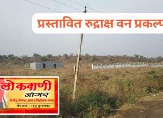 वणीच्या वैभवात भर टाकणारा ‘रुद्राक्ष वन’ प्रकल्प रखडला!