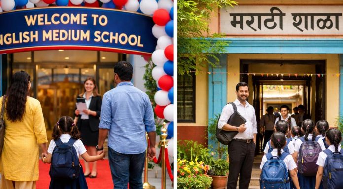 इंग्रजी शाळांना रेड कार्पेट, मराठी शाळांना कुलूप? शैक्षणिक धोरणाचा प्रताप !