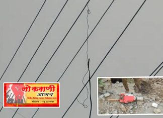 नगरपरिषदेच्या कंत्राटदाराचा ‘धक्कादायक’ कारनामा; प्रगती नगरमध्ये खुलेआम वीज चोरी!