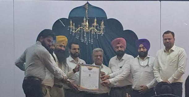 डॉ. एस. के. कटारिया, बठिंडा(पंजाब) को “डॉ. अब्दुल कलाम जी अवॉर्ड”