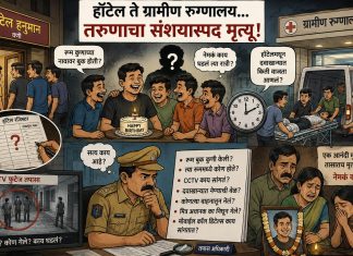 संशयास्पद मृत्यू प्रकरणात अनेक प्रश्न अनुत्तरित; तपासाची मागणी तीव्र.