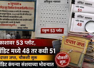 श्री गणेश गृहनिर्माण सोसायटी च्या “53 प्लॉटचा खेळ… ऑडिटमध्ये आकडेच गायब?”