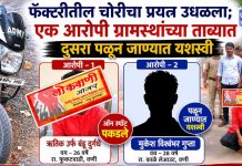 “CCTV मुळे चोरटे जेरबंद; सात मोटर चोरीनंतर अखेर आरोपी ऑन स्पॉट पकडला”
