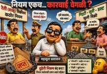 रेतीवर करडी नजर… गिट्टी-चुरीवर तिरपी नजर?”