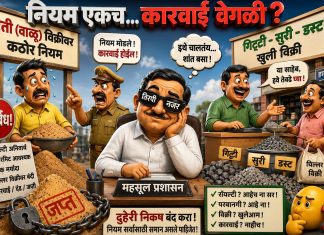 रेतीवर करडी नजर… गिट्टी-चुरीवर तिरपी नजर?”